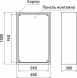 s0100239 Корпус металлический e.mbox.pro.p.100.65.30z IP31 с монтажной панелью (1000х650х300) - Метэнерго