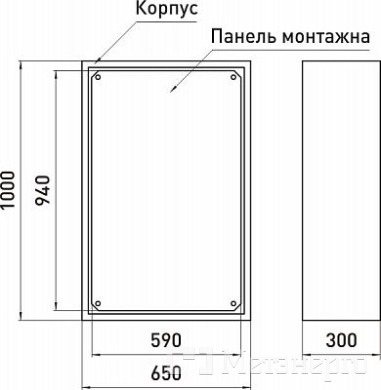 s0100239 Корпус металлический e.mbox.pro.p.100.65.30z IP31 с монтажной панелью (1000х650х300) - Метэнерго s0100239 Корпус металлический e.mbox.pro.p.100.65.30z IP31 с монтажной панелью (1000х650х300) - Метэнерго