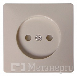 ins0030034 Панель e.lux.12211L.pn.ivory.hang для розетки без з/к, "слоновая кость" (в промоупаковці) - Метенерго