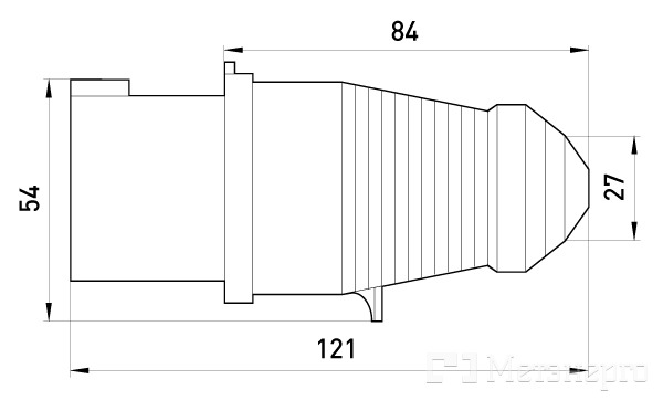 p011004 Силова вилка переносна e.plug.pro.4.16, 4п., 380В, 16А (014) - Метенерго p011004 Силова вилка переносна e.plug.pro.4.16, 4п., 380В, 16А (014) - Метенерго