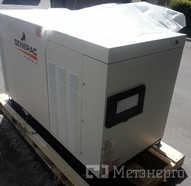 RG02224RNAX Газовий електрогенератор GENERAC RG2224 22 кВа з рідинним охолодженням 380В трифазний - Метенерго