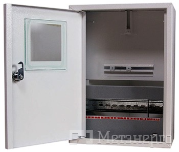 s0100067 Шафа e.mbox.stand.n.f1.12.z.e металева, під 1-ф. електронний лічильник, 12 мод., навісна, з замком - Метенерго s0100067 Шафа e.mbox.stand.n.f1.12.z.e металева, під 1-ф. електронний лічильник, 12 мод., навісна, з замком - Метенерго