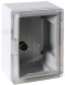 CP5011 Шкаф ударопрочный из АБС-пластика e.plbox.210.280.130.tr, 210х280х130мм, IP65 с прозрачной дверцей - Метэнерго