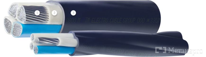 700839 Кабель АВВГнгд 5х35 - Метэнерго