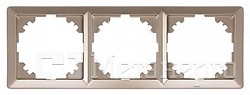 ins0020055 Рамка e.lux.10064L.3.fr.nickel.shrink 3-містна , "никель" (запаяна в п/е) - Метенерго ins0020055 Рамка e.lux.10064L.3.fr.nickel.shrink 3-містна , "никель" (запаяна в п/е) - Метенерго