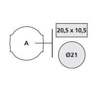 TA22150C160 Трансформатор струму TA221 160/5А d=21 мм. (кл.0,5=4 ВА) - Метенерго TA22150C160 Трансформатор струму TA221 160/5А d=21 мм. (кл.0,5=4 ВА) - Метенерго