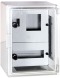 CP5212 Шафа удароміцна з АБС-пластика e.plbox.300.400.165.1f.15m.tr, 300х400х165мм, IP65 з прозорими дверцятами, панеллю під 1 - фазний лічильник та 15 модулі - Метенерго