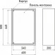 s0100235 Корпус металлический e.mbox.pro.p.50.40.20z IP31 с монтажной панелью (500х400х200) - Метэнерго