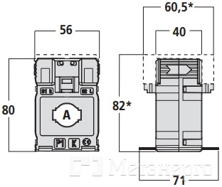 TA32750C600 Трансформатор тока TA327 32,5x10,5 (d=27мм.) 600/5А (кл.0,5=15 ВА) - Метэнерго TA32750C600 Трансформатор тока TA327 32,5x10,5 (d=27мм.) 600/5А (кл.0,5=15 ВА) - Метэнерго
