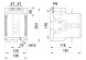i.0090008 Контактор e.industrial.ukc.220.220 220А 220В 1no+1nc - Метэнерго