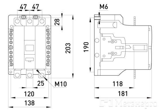 i.0090008 Контактор e.industrial.ukc.220.220 220А 220В 1no+1nc - Метэнерго i.0090008 Контактор e.industrial.ukc.220.220 220А 220В 1no+1nc - Метэнерго