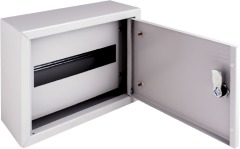 s0100201 Корпус металлический e.mbox.pro.n.12z IP31 навесной на 12 модулей с замком - Метэнерго