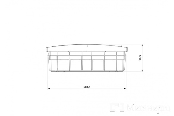 MD9311 Корпус пластиковий 24-модульний вбудований, IP40 - Метенерго MD9311 Корпус пластиковий 24-модульний вбудований, IP40 - Метенерго