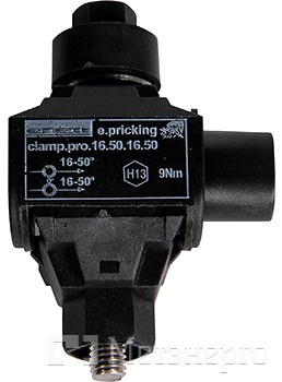 p028006 Проколюючий затискач e.pricking.clamp.pro.4.35.50.150, 4-35 кв.мм/50-150кв.мм - Метенерго
