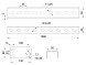 A3-1-100 U-1 Станина потолочная (сварная) 1000 мм - Метэнерго