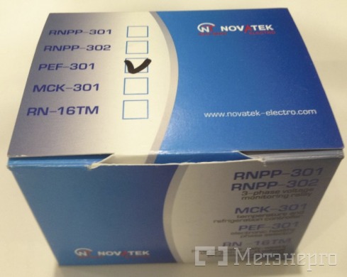 NTPEF3010 Переключатель автоматический электронный фаз ПЭФ-301 - Метэнерго NTPEF3010 Переключатель автоматический электронный фаз ПЭФ-301 - Метэнерго