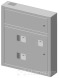 Б00013683 Щит этажный навесной ЩЭ-2-01Н под 1-фазные счетчики без слаботочного отсека цельнокорпусной (640 х 940 х 140) - Метэнерго
