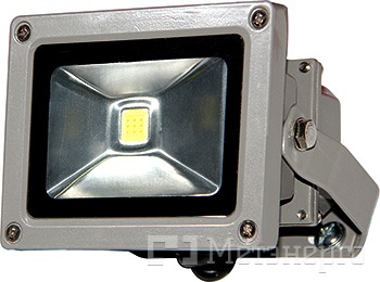 l0800019 Прожектор светодиодный e.light.LED.TGD2.1.10.5400.grey 10Вт серый, IP65 - Метэнерго