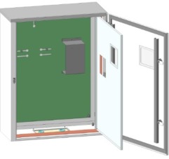 Б00030049 Бокс монтажний навісний ШУ-3 (550х700х250) IP54 - Метенерго