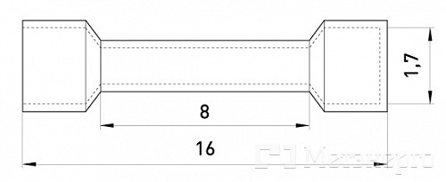 s4036024 Гильза соединительная изолированная e.splice.stand.rvt.1.black 0,5-1,5 кв.мм черная - Метэнерго s4036024 Гильза соединительная изолированная e.splice.stand.rvt.1.black 0,5-1,5 кв.мм черная - Метэнерго
