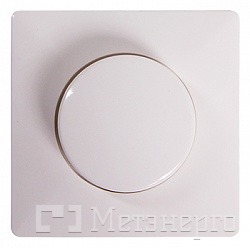 ins0040041 Панель e.lux.13011L.13006C.pn.white світлорегулятора з диском, біла - Метенерго ins0040041 Панель e.lux.13011L.13006C.pn.white світлорегулятора з диском, біла - Метенерго