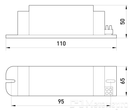 l0430002 Електро-магнітній баласт e.ballast.hps.mhl.100, для натрієвих і металогалогенових ламп 100 Вт - Метенерго l0430002 Електро-магнітній баласт e.ballast.hps.mhl.100, для натрієвих і металогалогенових ламп 100 Вт - Метенерго