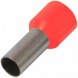 s3036001 Ізольований наконечник втулковий e.terminal.stand.e0508.red 0.5 кв.мм, червоний - Метенерго