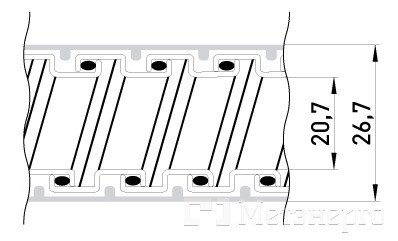s049003 Металорукав e.met.sleeve.stand.proof.slfg.21 ізольований, посилений - Метенерго