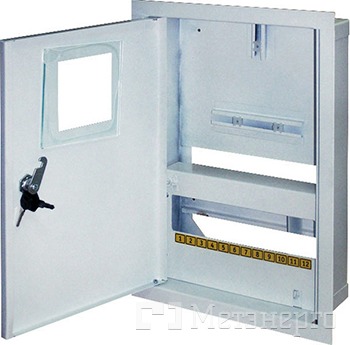 s0100068 Шкаф распределительный e.mbox.stand.w.f1.12.z.e под однофазный электронный счетчик+ 12 мод. встраиваемый замком - Метэнерго s0100068 Шкаф распределительный e.mbox.stand.w.f1.12.z.e под однофазный электронный счетчик+ 12 мод. встраиваемый замком - Метэнерго