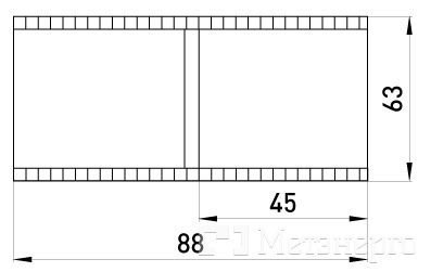 s2035007 З'єднувач e.pipe.connect.stand.63 для труб d63мм - Метенерго s2035007 З