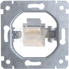 ins0010033 Механизм e.mz.16112.rj.45 розетки одинарной компьютерной под Jack RJ45 - Метэнерго