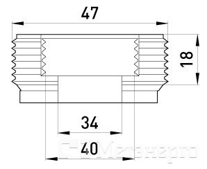 i0410010 Переходник металлический e.industrial.pipe.thread.bts.1-1/2".1-1/4", резьбовой, с 1-1/2" на 1-1/4" - Метэнерго i0410010 Переходник металлический e.industrial.pipe.thread.bts.1-1/2".1-1/4", резьбовой, с 1-1/2" на 1-1/4" - Метэнерго