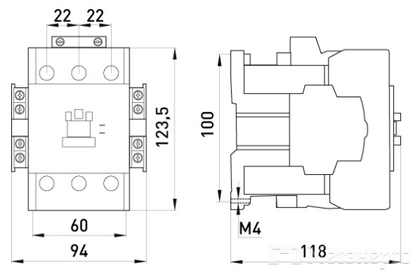 i.0090042 Контактор e.industrial.ukc.75.220 75А 220В 3P 1no+1nc - Метэнерго i.0090042 Контактор e.industrial.ukc.75.220 75А 220В 3P 1no+1nc - Метэнерго