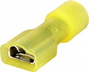 s4039002 Наконечник-соединитель изолированный серии FN e.terminal.stand.fdfn5.5.250.yellow (fn.f.4.6) 4-6 кв.мм "мама" - Метэнерго