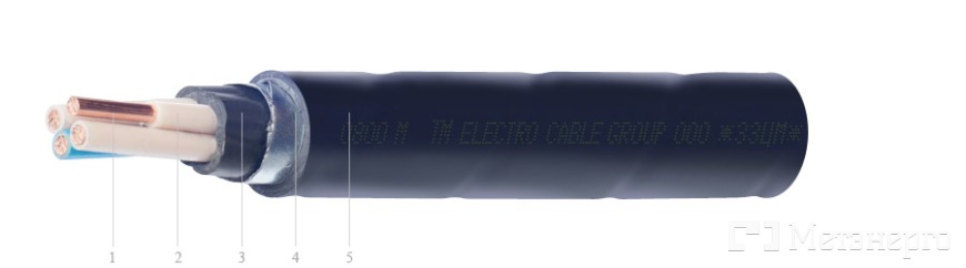 700493 Кабель ВБбШв 5х10 - Метэнерго