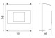 CSU1035 Корпус пластиковий 8-модульний e.plbox.stand.08, без дверцят - Метенерго