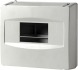 CSU1035 Корпус пластиковий 8-модульний e.plbox.stand.08, без дверцят - Метенерго