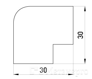 s2033002 Зовнішній кут e.trunking.blend.out.stand.16.16 для короба 16х16мм - Метенерго s2033002 Зовнішній кут e.trunking.blend.out.stand.16.16 для короба 16х16мм - Метенерго