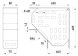 160-8 Кут горизонтальний 90 град 600х80 мм - Метенерго