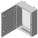 Б00051032 Бокс монтажный навесной BW s=1,2-(400х600х200) IP54 У2 без панели, метал. замок, BOX Wall (с сальниками) - Метэнерго