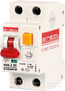 i0230012 Вимикач диференційного струму (дифавтомат) e.industrial.elcb.2.C32.300, 2р, 32А, С, 300мА - Диференціальні вимикачі з захистом від надструмів (дифавтомати) - Метенерго i0230012 Вимикач диференційного струму (дифавтомат) e.industrial.elcb.2.C32.300, 2р, 32А, С, 300мА - Диференціальні вимикачі з захистом від надструмів (дифавтомати) - Метенерго