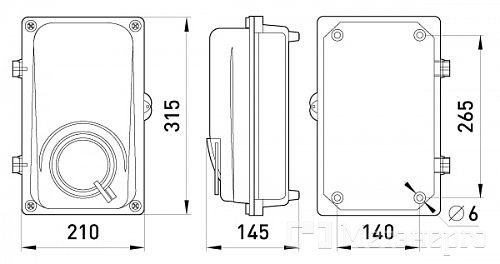 s0110005 Шкаф пластиковый e.mbox.stand.plastic.n.f1.pe прозр. под однофазный счетчик, навесной - Метэнерго s0110005 Шкаф пластиковый e.mbox.stand.plastic.n.f1.pe прозр. под однофазный счетчик, навесной - Метэнерго