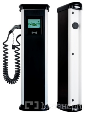 PVM00032013 Зарядна станція для електромобілів Post eVolve Smart Master T One 22кВт 400В 32A Type2 розетка с фікс. – Станції заряду електромобілів - Метенерго