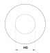 m1050011 Шайба кузовная под резьбу М8 e.metiz.washer.1.7K.2.08 - Метэнерго