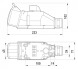 195 Монтажный набор выкл. L-0-P 16A 3P + N + Z 400V - Метэнерго