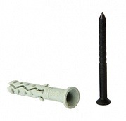 m0060037 Дюбель e.metiz.dowel.92.U1.06.40рр.glass, зі склонаповненим цвяхом М6х40 поліпропілен, потай 100 шт - Метенерго m0060037 Дюбель e.metiz.dowel.92.U1.06.40рр.glass, зі склонаповненим цвяхом М6х40 поліпропілен, потай 100 шт - Метенерго