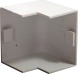 s2033008 Зовнішній кут e.trunking.blend.out.stand.60.40 для короба 60х40мм - Метенерго