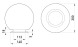 l0120035 Світильник e.street.light.300.opal типу "Куля" опаловий, Е27 - Метенерго