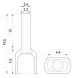 s4037006 Изолированный наконечник e.terminal.stand.te.2.1.5.black (TE1512 black) 2x15 кв.мм черный - Метэнерго