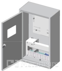 Б00011284 Ящик обліку і розподілу електроенергії ЯУР-1Н-12 profi навісний (310х395х165) IP31, 12 групп - Метенерго